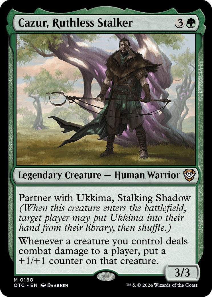 Image for Cazur, Ruthless Stalker (188) (OTC) - Magic: The Gathering