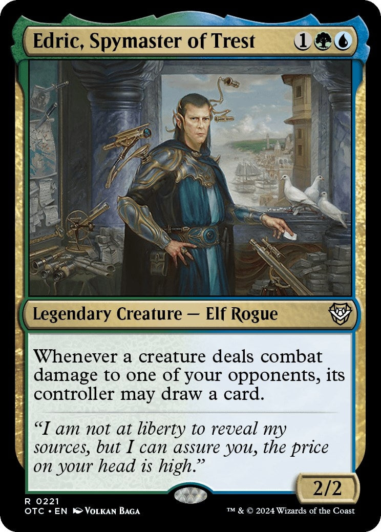 Image for Edric, Spymaster of Trest (221) (OTC) - Magic: The Gathering