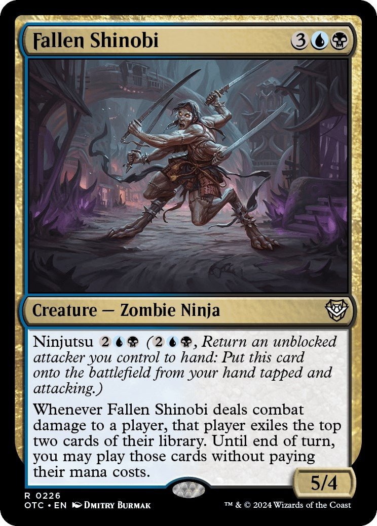 Image for Fallen Shinobi (226) (OTC) - Magic: The Gathering