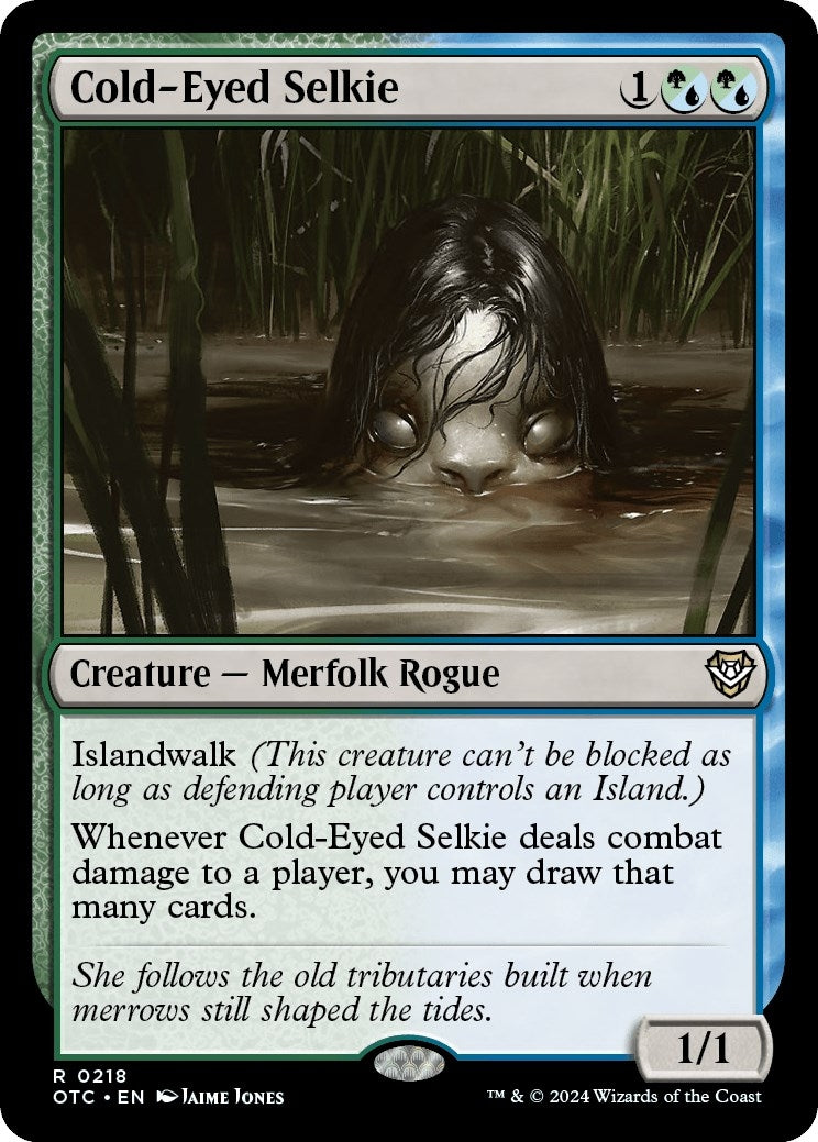 Image for Cold-Eyed Selkie (218) (OTC) - Magic: The Gathering