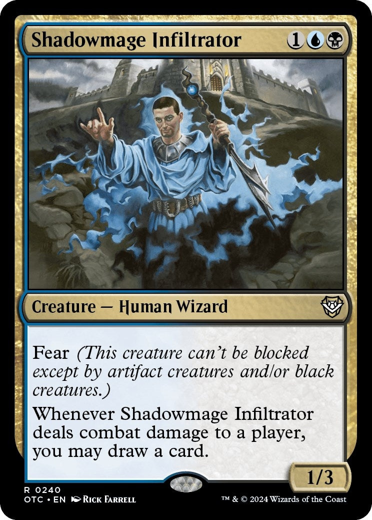 Image for Shadowmage Infiltrator (240) (OTC) - Magic: The Gathering