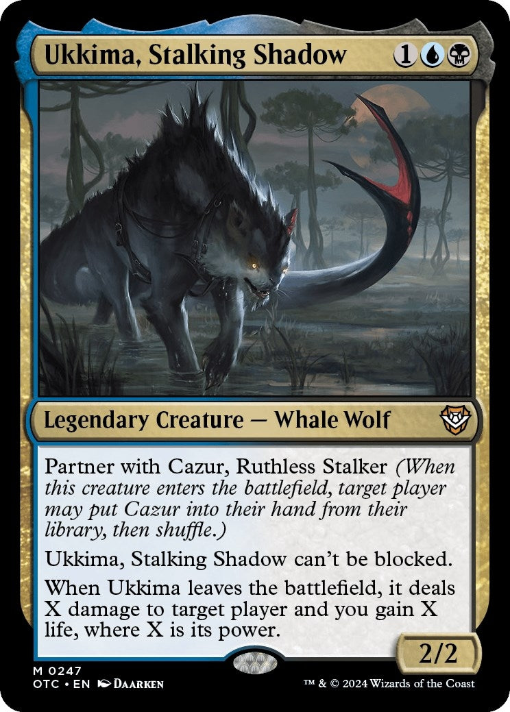 Image for Ukkima, Stalking Shadow (247) (OTC) - Magic: The Gathering