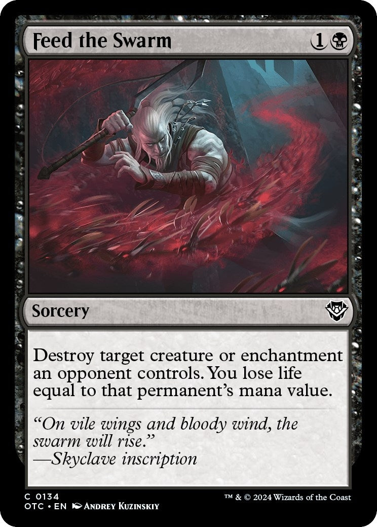 Image for Feed the Swarm (134) (OTC) - Magic: The Gathering