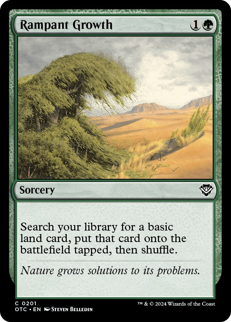 Image for Rampant Growth (201) (OTC) - Magic: The Gathering