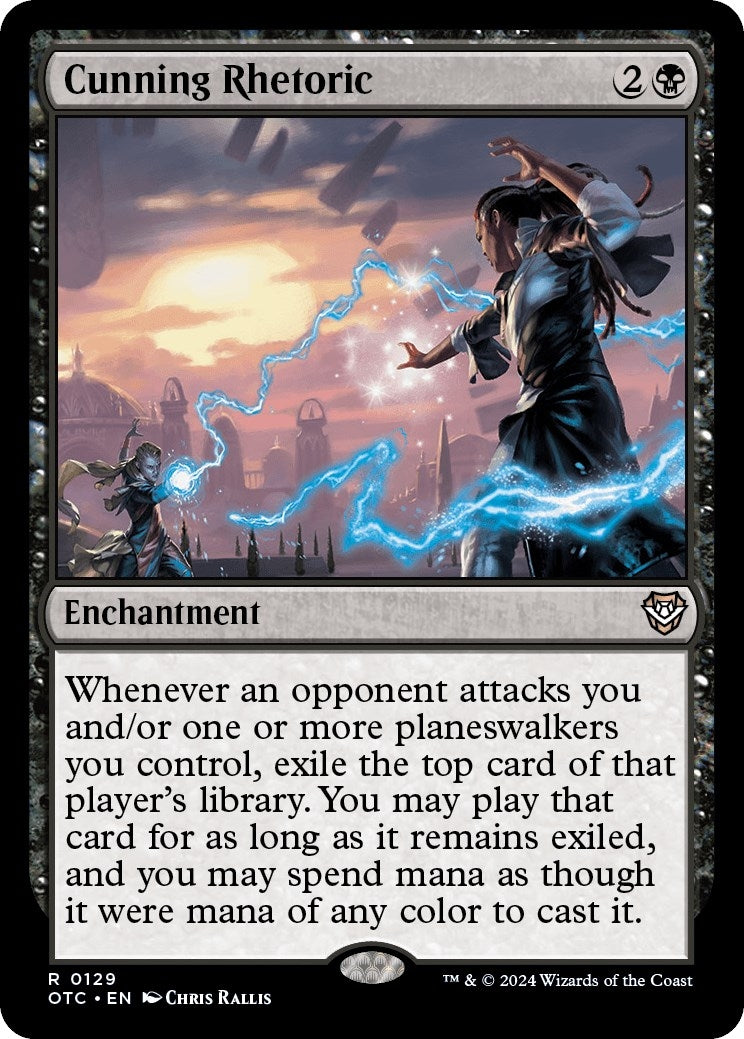 Image for Cunning Rhetoric (129) (OTC) - Magic: The Gathering