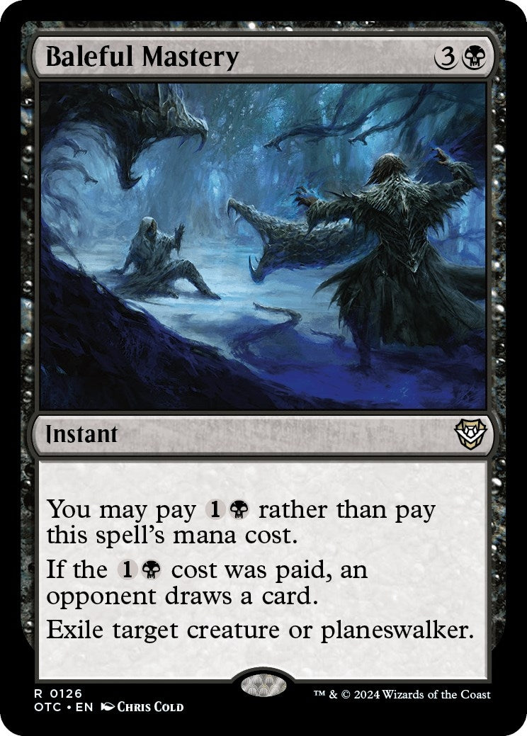 Image for Baleful Mastery (126) (OTC) - Magic: The Gathering