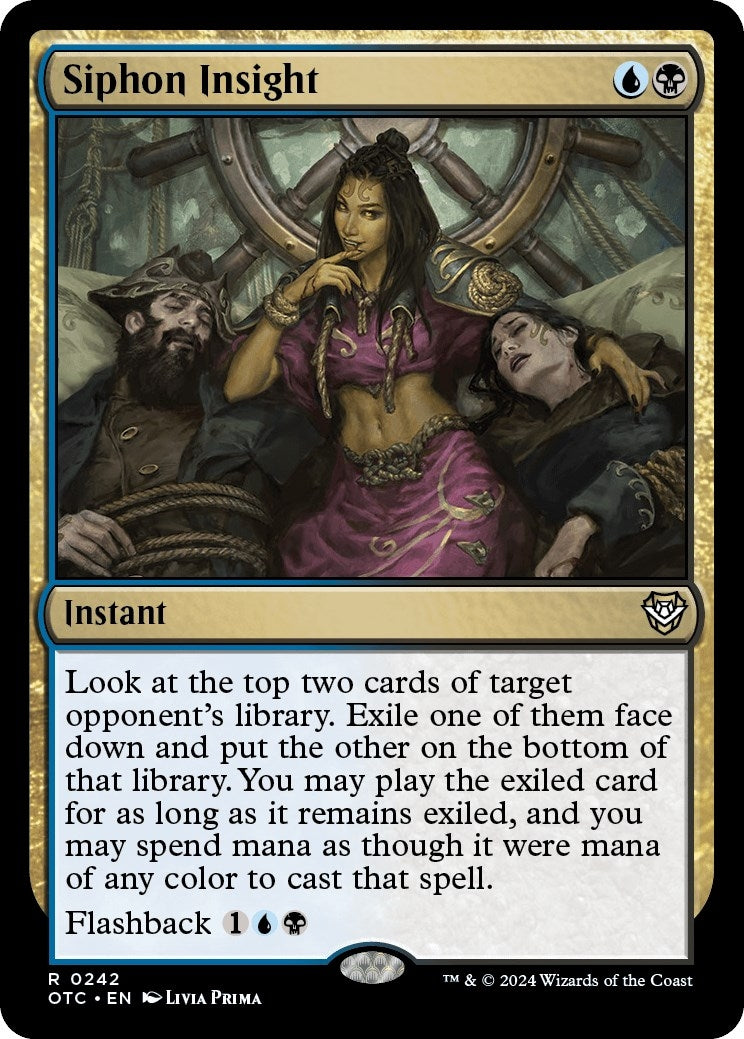 Image for Siphon Insight (242) (OTC) - Magic: The Gathering