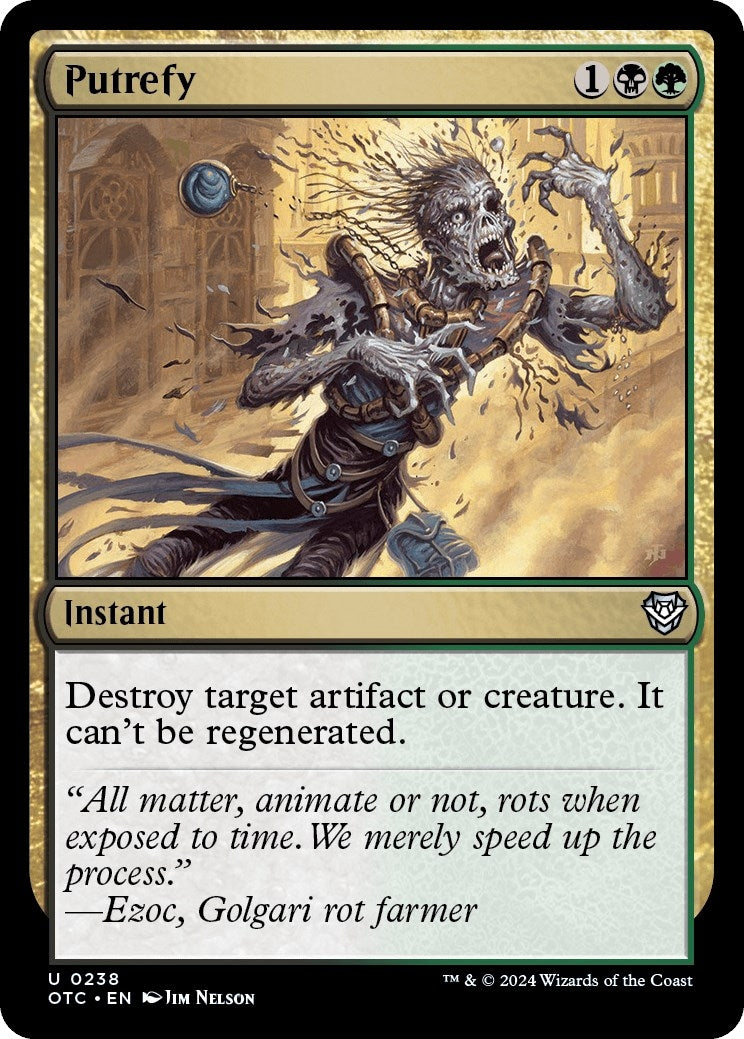 Image for Putrefy (238) (OTC) - Magic: The Gathering