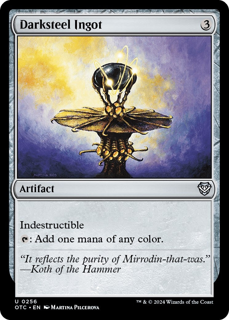 Image for Darksteel Ingot (256) (OTC) - Magic: The Gathering