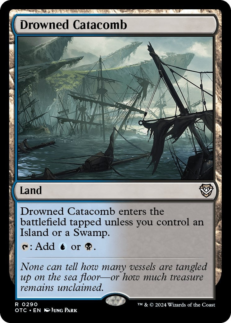 Image for Drowned Catacomb (290) (OTC) - Magic: The Gathering