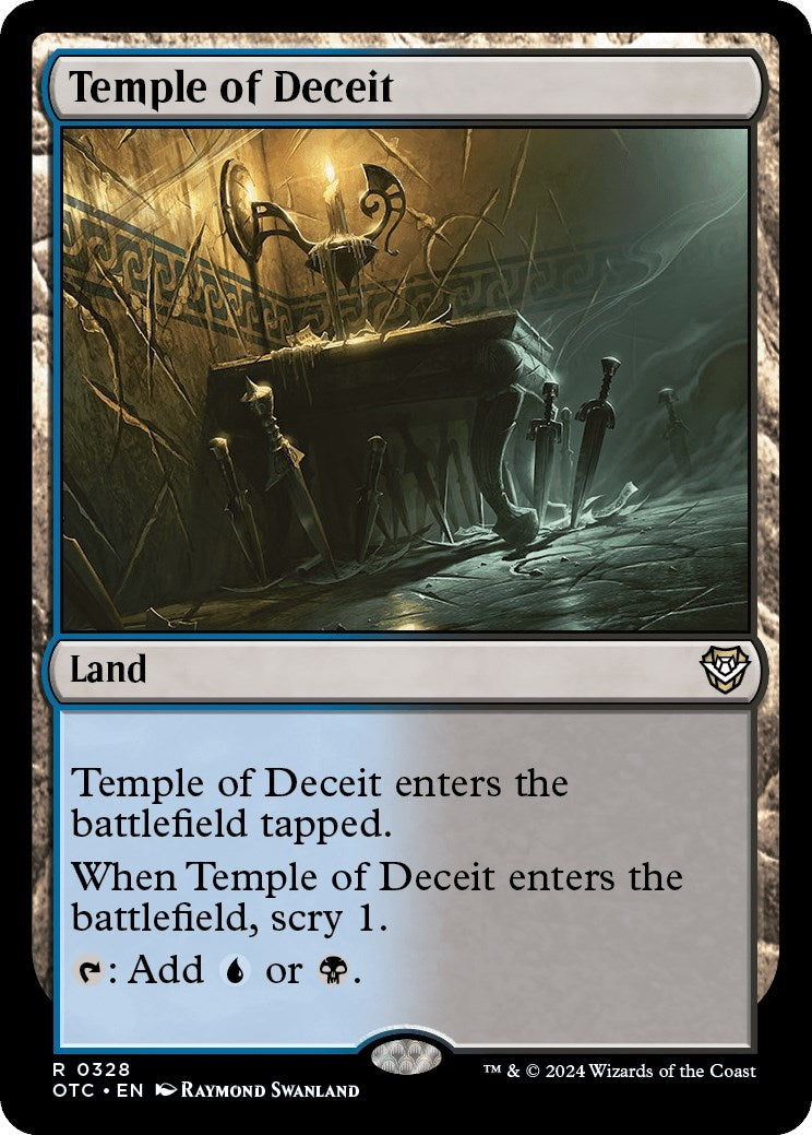 Image for Temple of Deceit (328) (OTC) - Magic: The Gathering