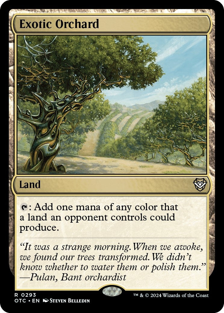 Image for Exotic Orchard (293) (OTC) - Magic: The Gathering