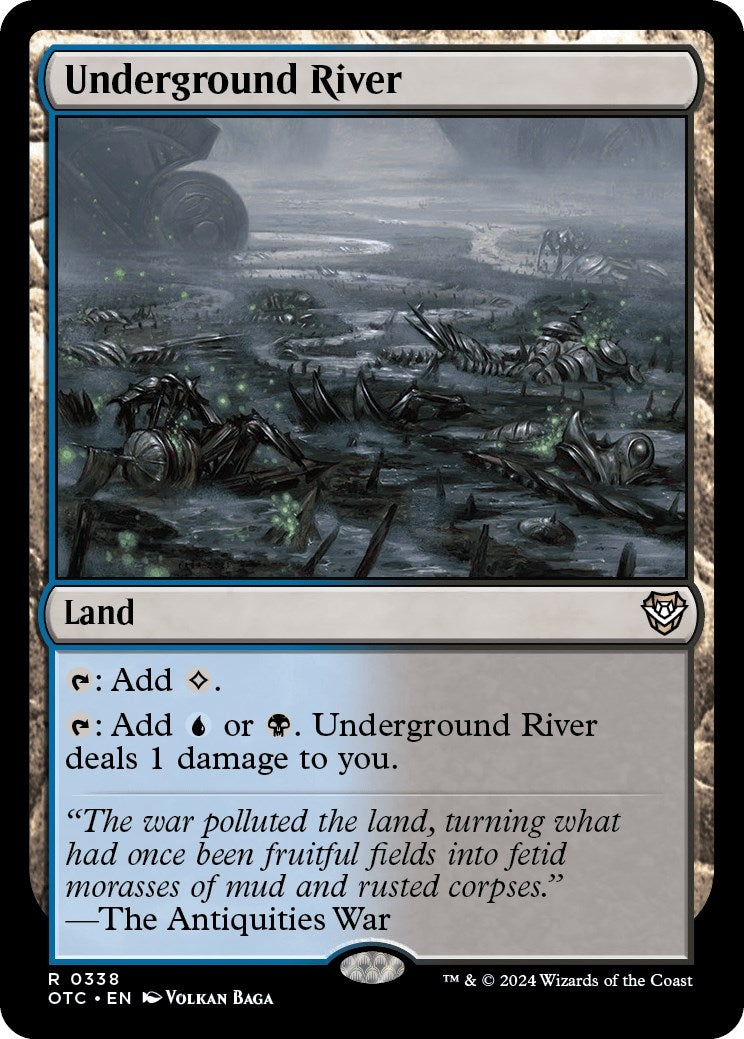 Image for Underground River (338) (OTC) - Magic: The Gathering