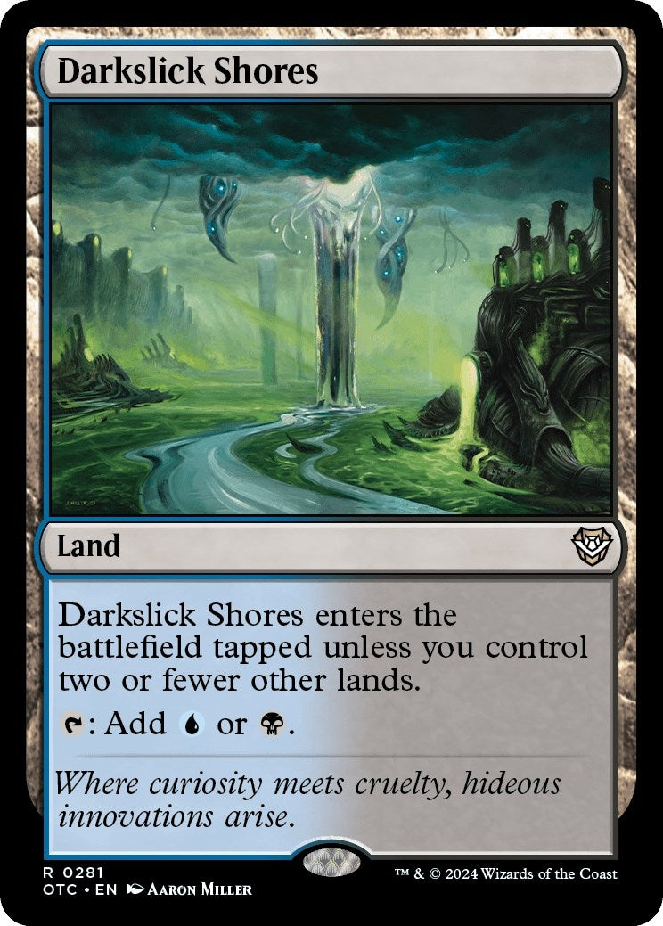 Image for Darkslick Shores (281) (OTC) - Magic: The Gathering