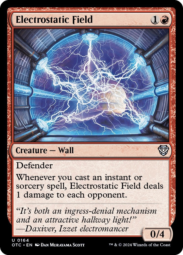 Image for Electrostatic Field (164) (OTC) - Magic: The Gathering
