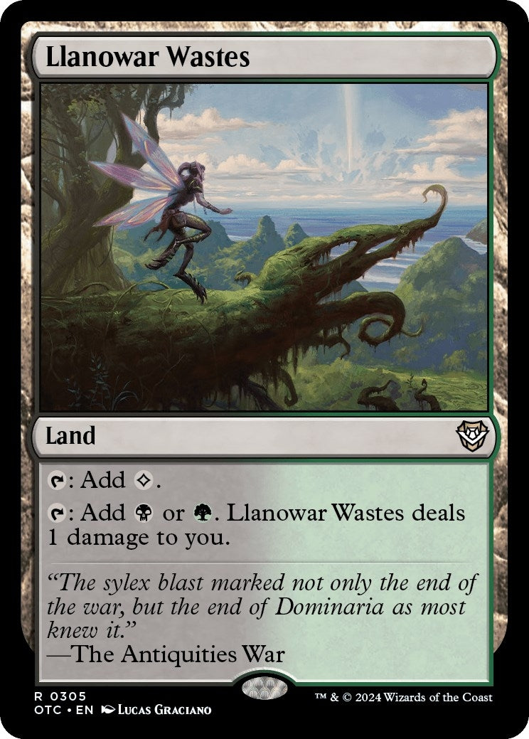 Image for Llanowar Wastes (305) (OTC) - Magic: The Gathering