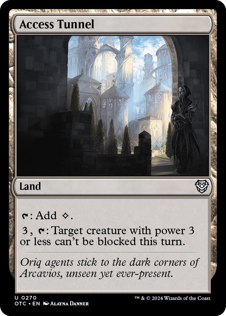 Image for Access Tunnel (270) (OTC) - Magic: The Gathering