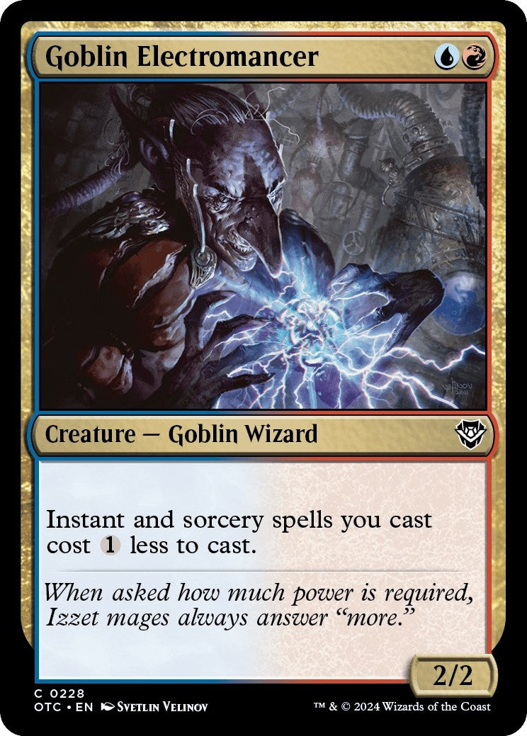 Image for Goblin Electromancer (228) (OTC) - Magic: The Gathering