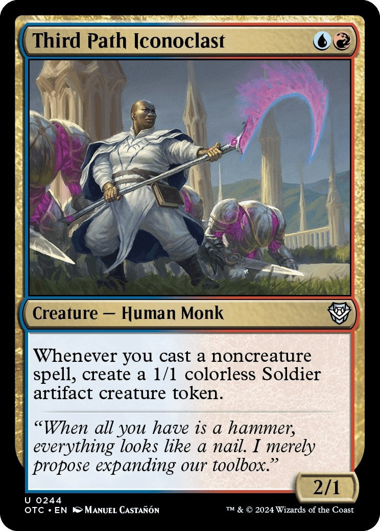 Image for Third Path Iconoclast (244) (OTC) - Magic: The Gathering