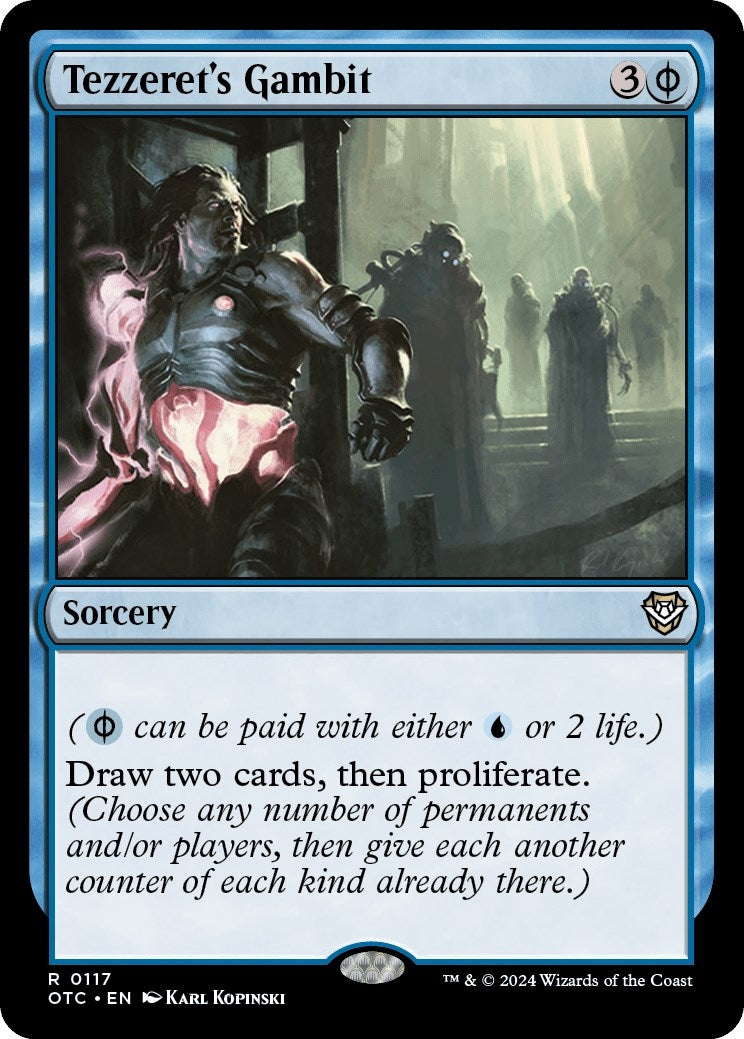Image for Tezzeret's Gambit (117) (OTC) - Magic: The Gathering
