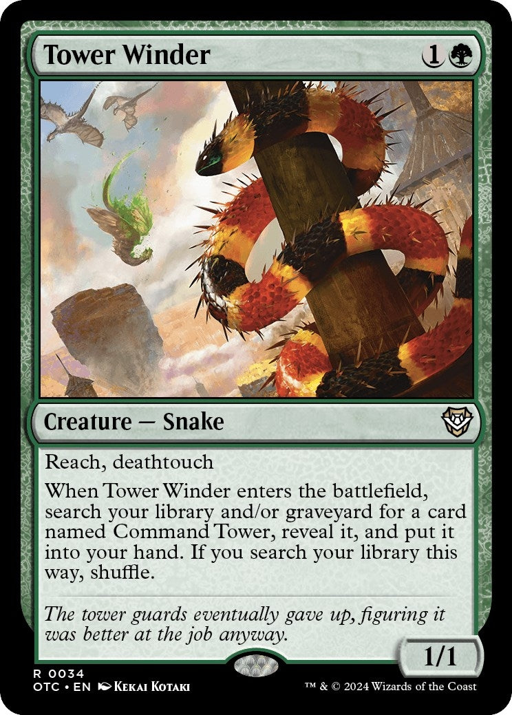 Image for Tower Winder (34) (OTC) - Magic: The Gathering