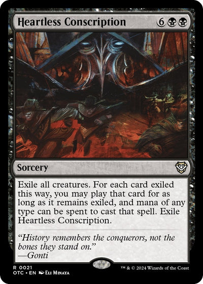 Heartless Conscription (21) (OTC)