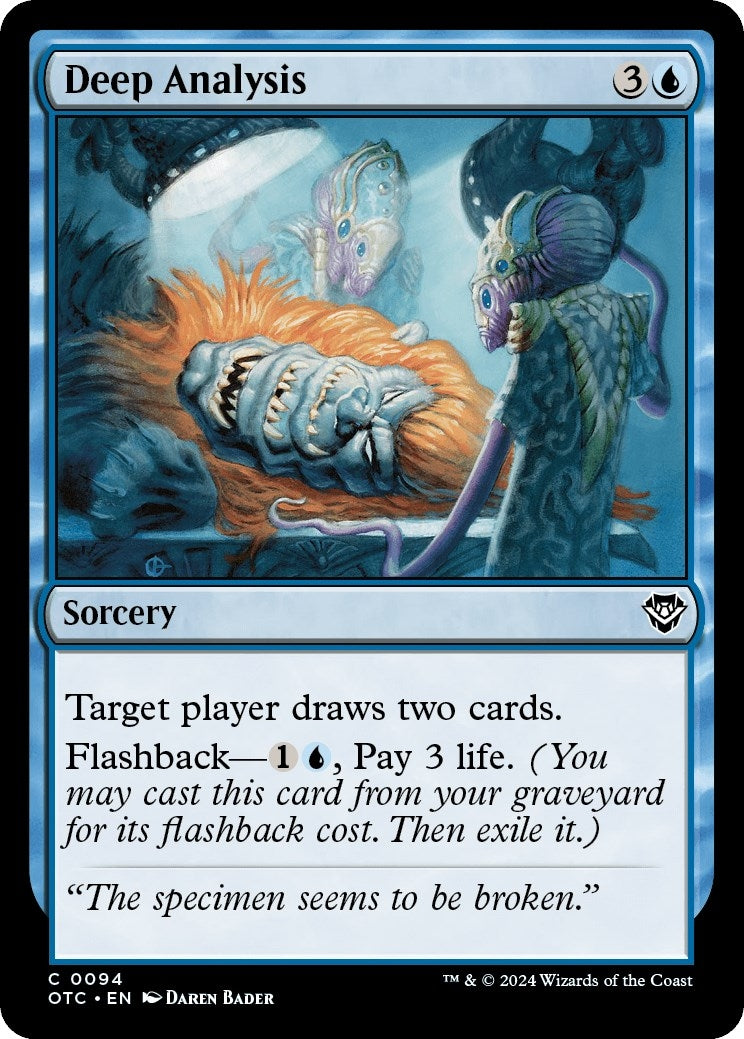 Image for Deep Analysis (94) (OTC) - Magic: The Gathering