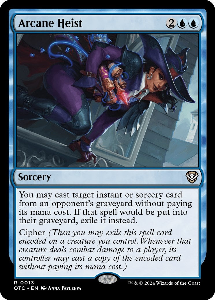 Image for Arcane Heist (13) (OTC) - Magic: The Gathering