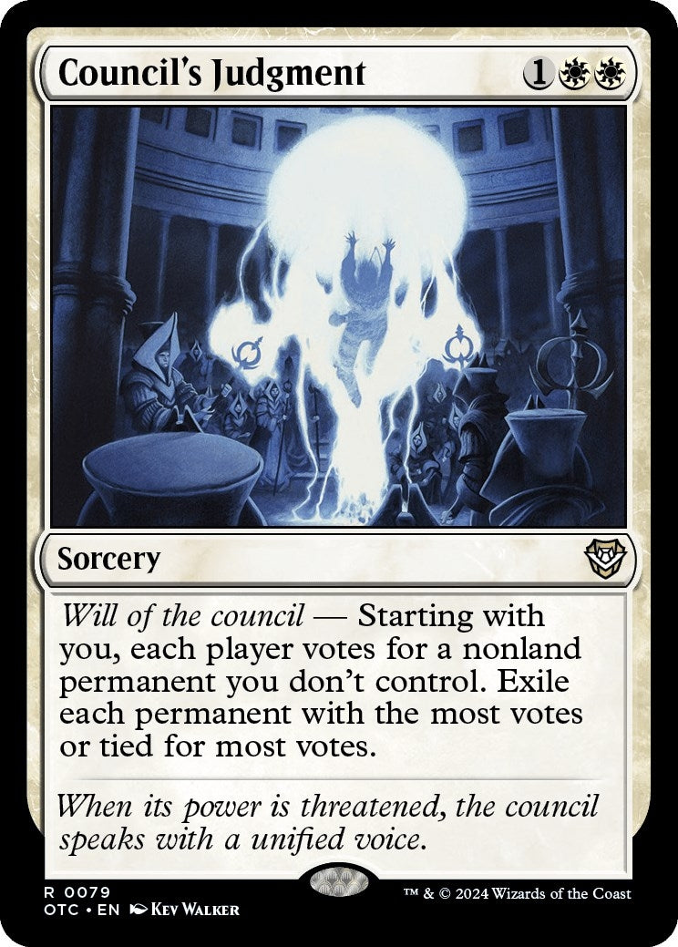 Image for Council's Judgment (79) (OTC) - Magic: The Gathering