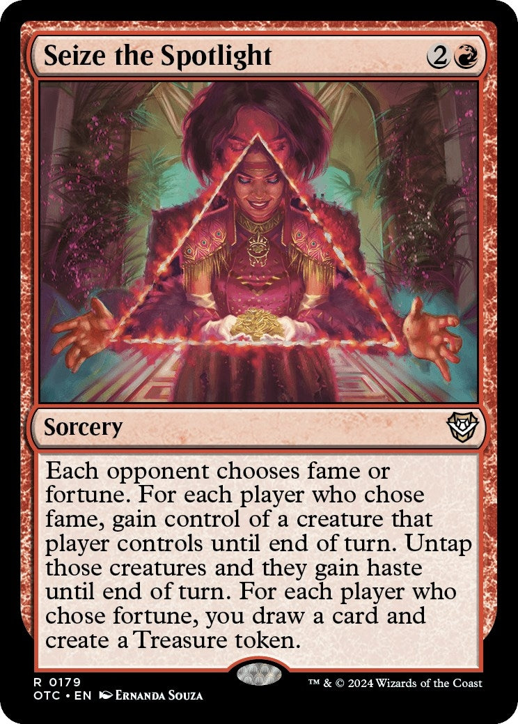 Image for Seize the Spotlight (179) (OTC) - Magic: The Gathering