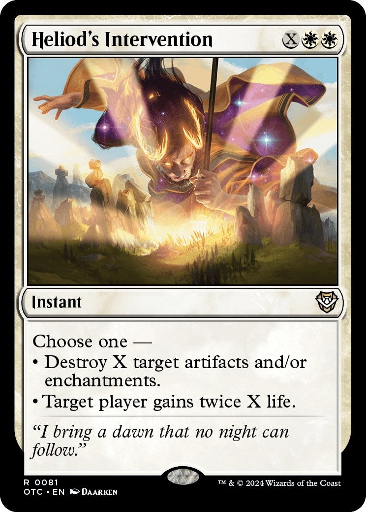 Image for Heliod's Intervention (81) (OTC) - Magic: The Gathering
