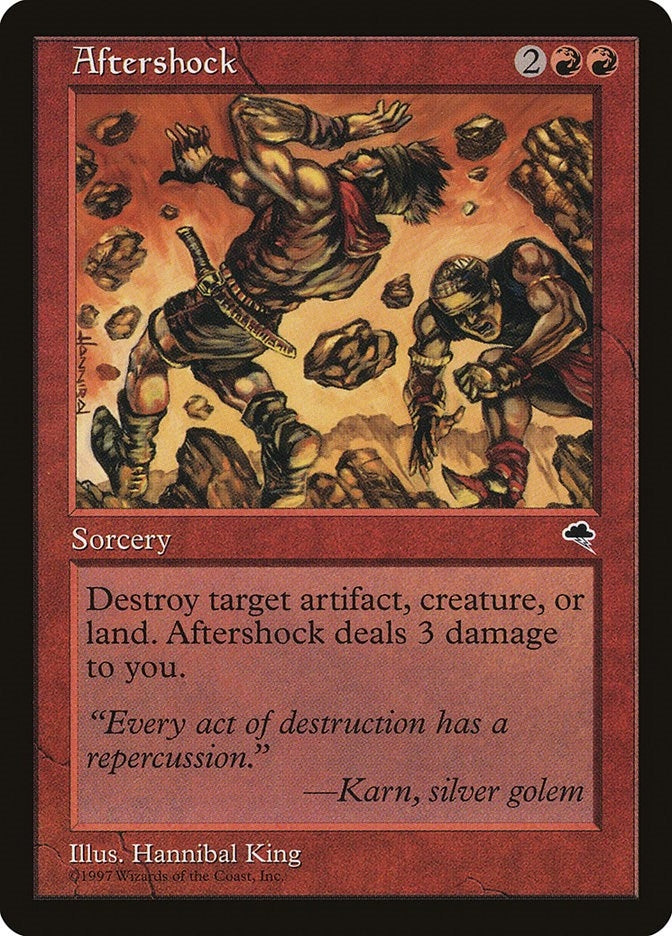 Image for Aftershock (160) (TMP) - Magic: The Gathering