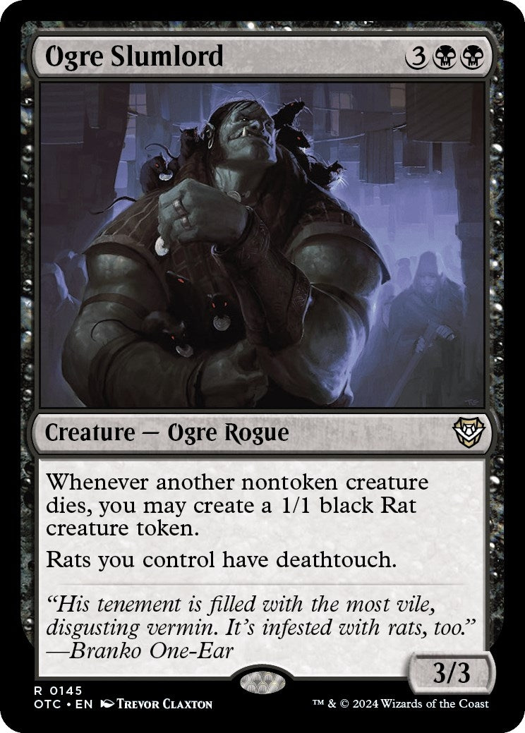 Image for Ogre Slumlord (145) (OTC) - Magic: The Gathering
