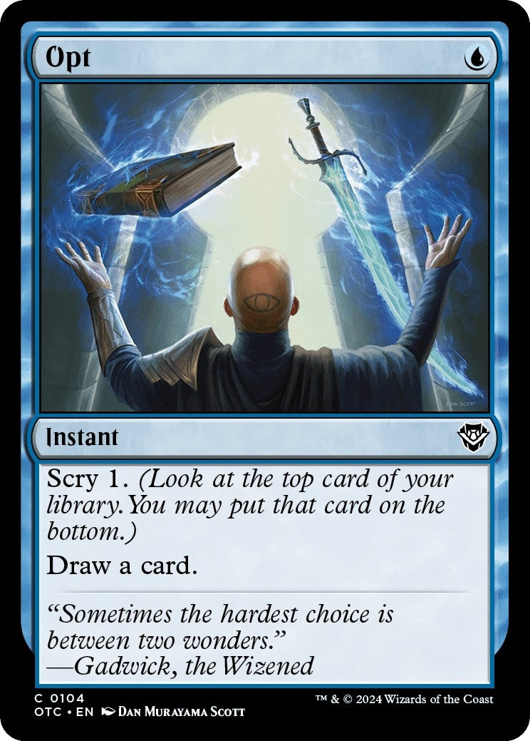 Image for Opt (104) (OTC) - Magic: The Gathering