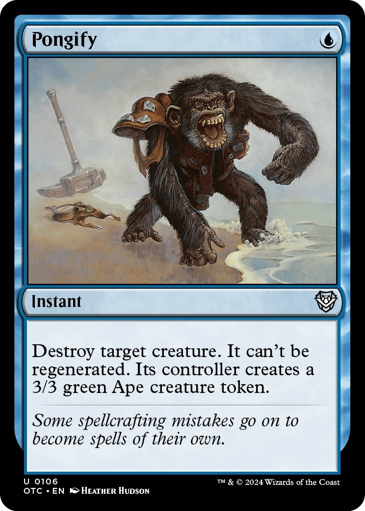 Image for Pongify (106) (OTC) - Magic: The Gathering