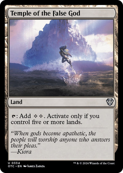 Temple of the False God (334) (OTC)