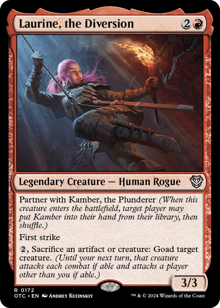 Image for Laurine, the Diversion (172) (OTC) - Magic: The Gathering