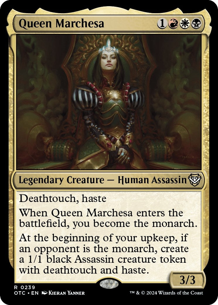 Image for Queen Marchesa (239) (OTC) - Magic: The Gathering