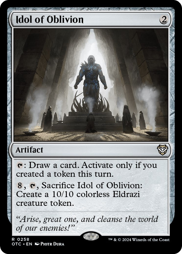 Image for Idol of Oblivion (258) (OTC) - Magic: The Gathering