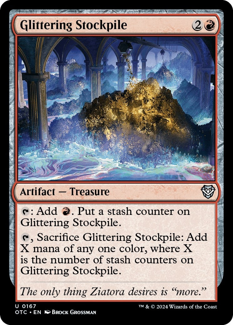 Image for Glittering Stockpile (167) (OTC) - Magic: The Gathering