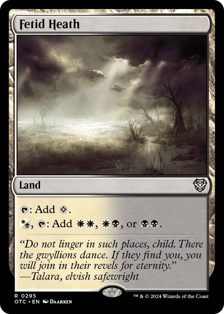 Image for Fetid Heath (295) (OTC) - Magic: The Gathering