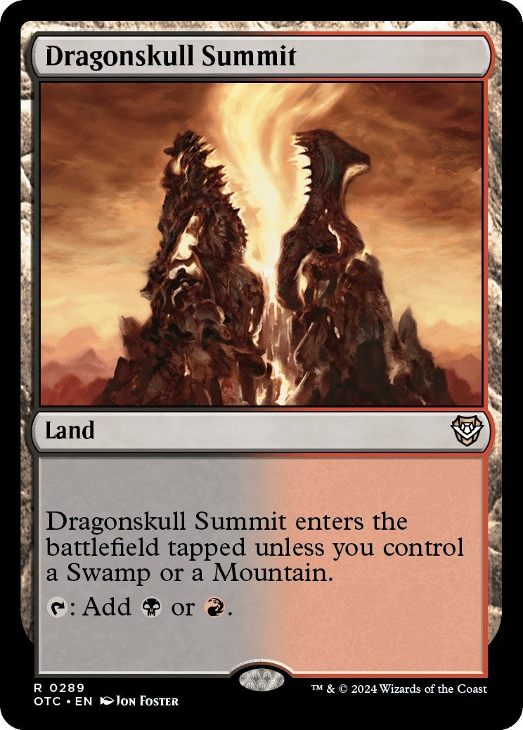 Image for Dragonskull Summit (289) (OTC) - Magic: The Gathering