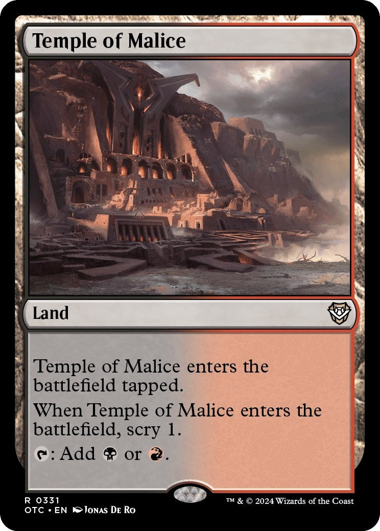 Image for Temple of Malice (331) (OTC) - Magic: The Gathering