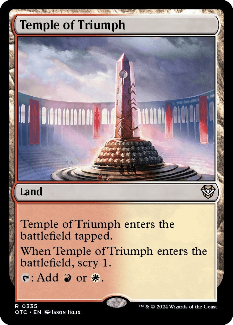 Image for Temple of Triumph (335) (OTC) - Magic: The Gathering
