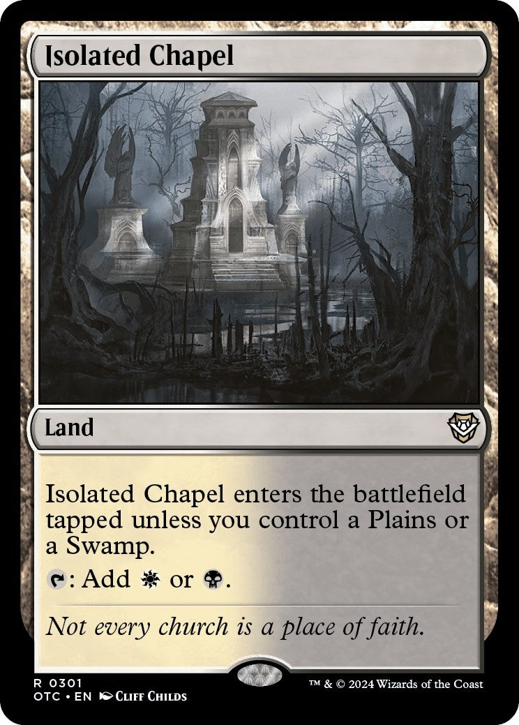 Image for Isolated Chapel (301) (OTC) - Magic: The Gathering
