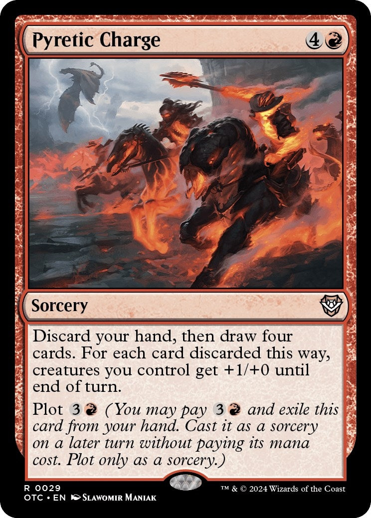 Image for Pyretic Charge (29) (OTC) - Magic: The Gathering