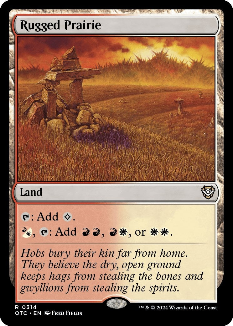 Image for Rugged Prairie (314) (OTC) - Magic: The Gathering