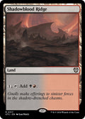 Image for Shadowblood Ridge (317) (OTC) - Magic: The Gathering