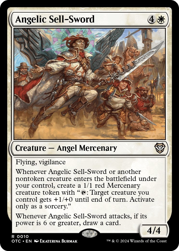 Image for Angelic Sell-Sword (10) (OTC) - Magic: The Gathering