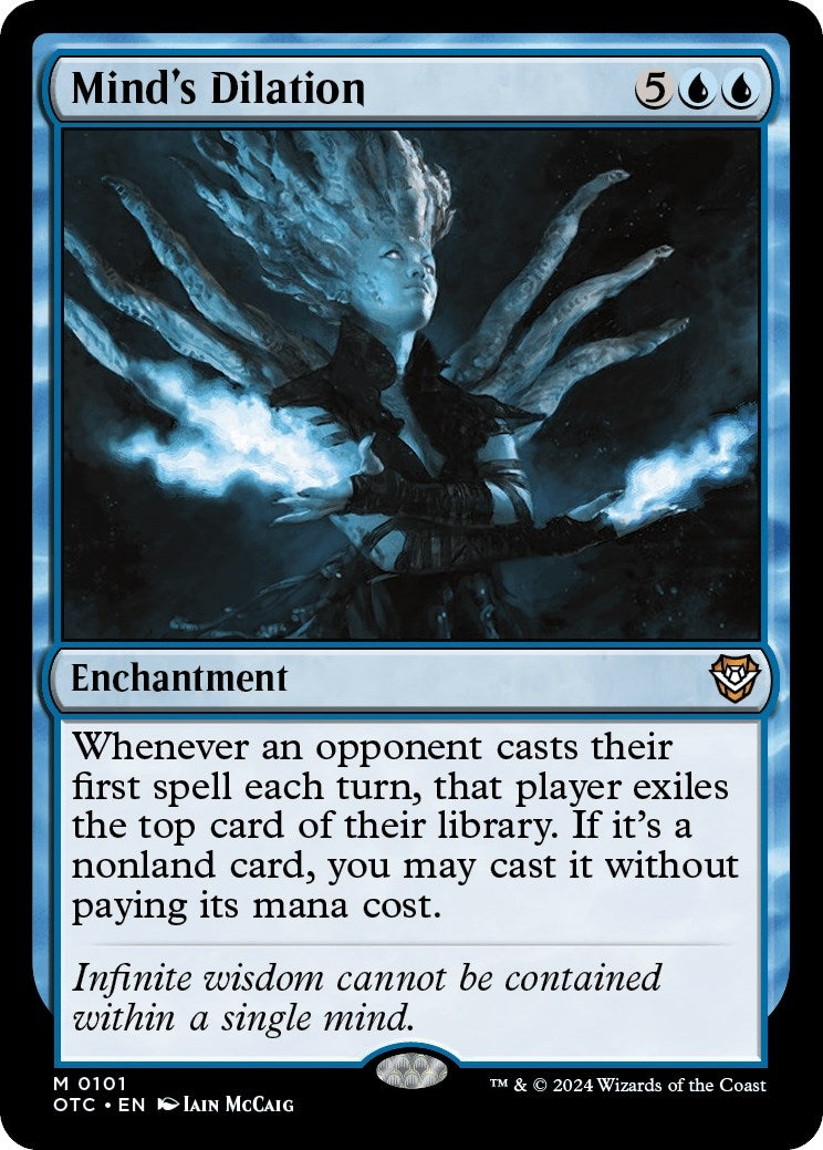 Image for Mind's Dilation (101) (OTC) - Magic: The Gathering